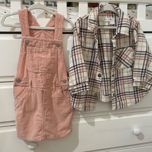 Skirt Old Navy 3T  and jacket Zara18-24